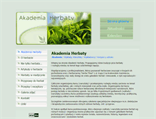 Tablet Screenshot of akademia-herbaty.pl